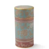MIYA Company Tea Canister Brocade Peony Blue