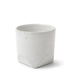 MIYA Company Teacup Faceted White