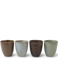 MIYA Company Teacup Pacific Forest Matte Set of 4