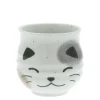 MIYA Company Teacup White Calico Cat