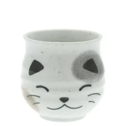 MIYA Company Teacup White Calico Cat