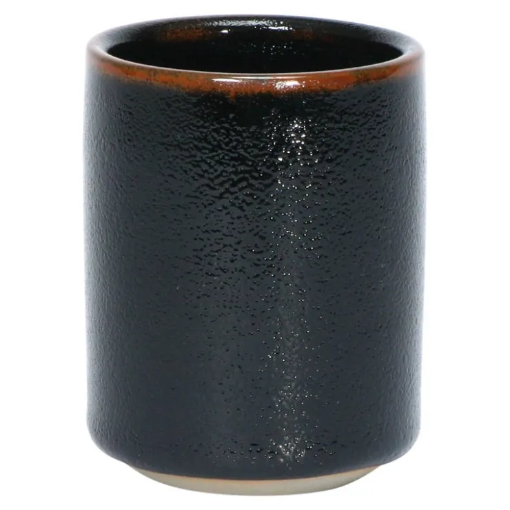 MIYA Company Tenmoku Black 8 oz. teacup
