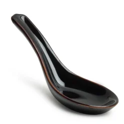 MIYA Company Tenmoku Black Soup Spoon