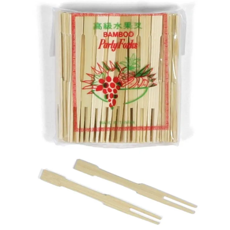 MIYA Company The best bamboo fruit forks for parties, weddings, sampling, available at Miya