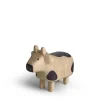 MIYA Company T-Lab Wooden Animal Zodiac Cow