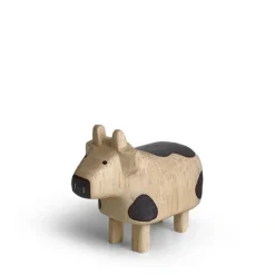 MIYA Company T-Lab Wooden Animal Zodiac Cow