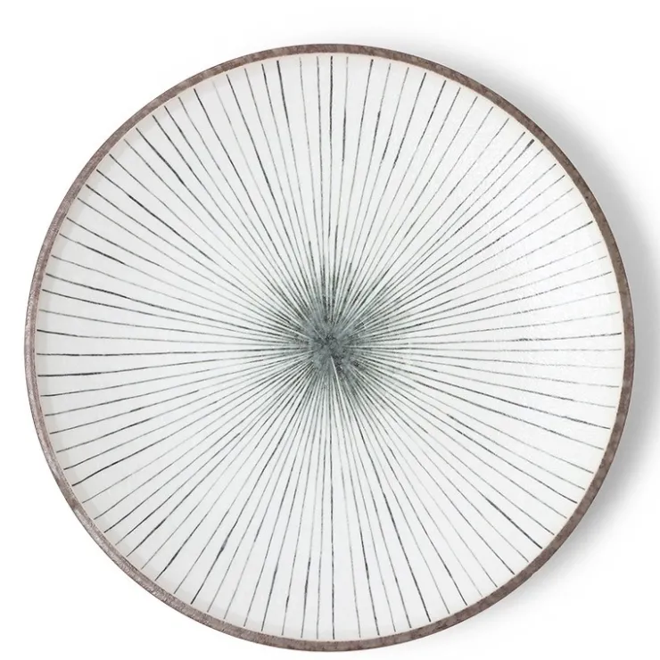 MIYA Company Tokusa Gray 10" Plate