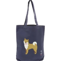 MIYA Company Tote Bag Shiba Navy