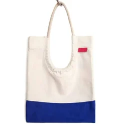 MIYA Company TOUTE Bag Tote White/Parisian Blue