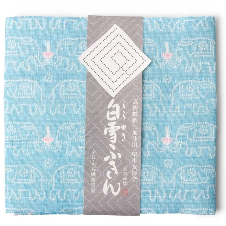 MIYA Company Towel Fuukin Elephant Blue