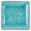 MIYA Company Turquoise Blue FishTea Plate at Miya