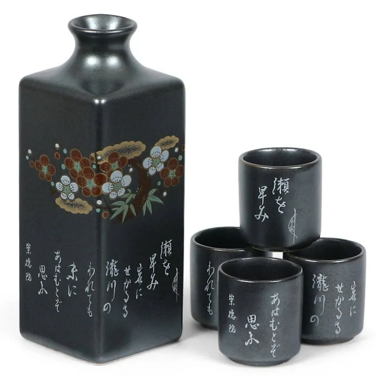 MIYA Company Ume Poem Sake Set at Miya