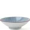 MIYA Company Visit Miya for our Blue Sendan Tokusa Collection. Blue lines radiate from the center of the piece that grow to reach the rims. Shop now!