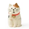 MIYA Company White cat figurine