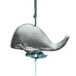 MIYA Company Wind Chime Black Whale