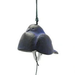 MIYA Company Wind Chime Dove Blue/Black