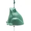 MIYA Company Wind Chime Frog Green